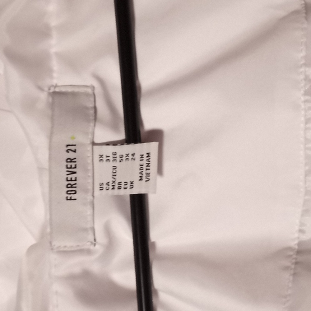 Forever 21 Pink, white, and black light weight jacket